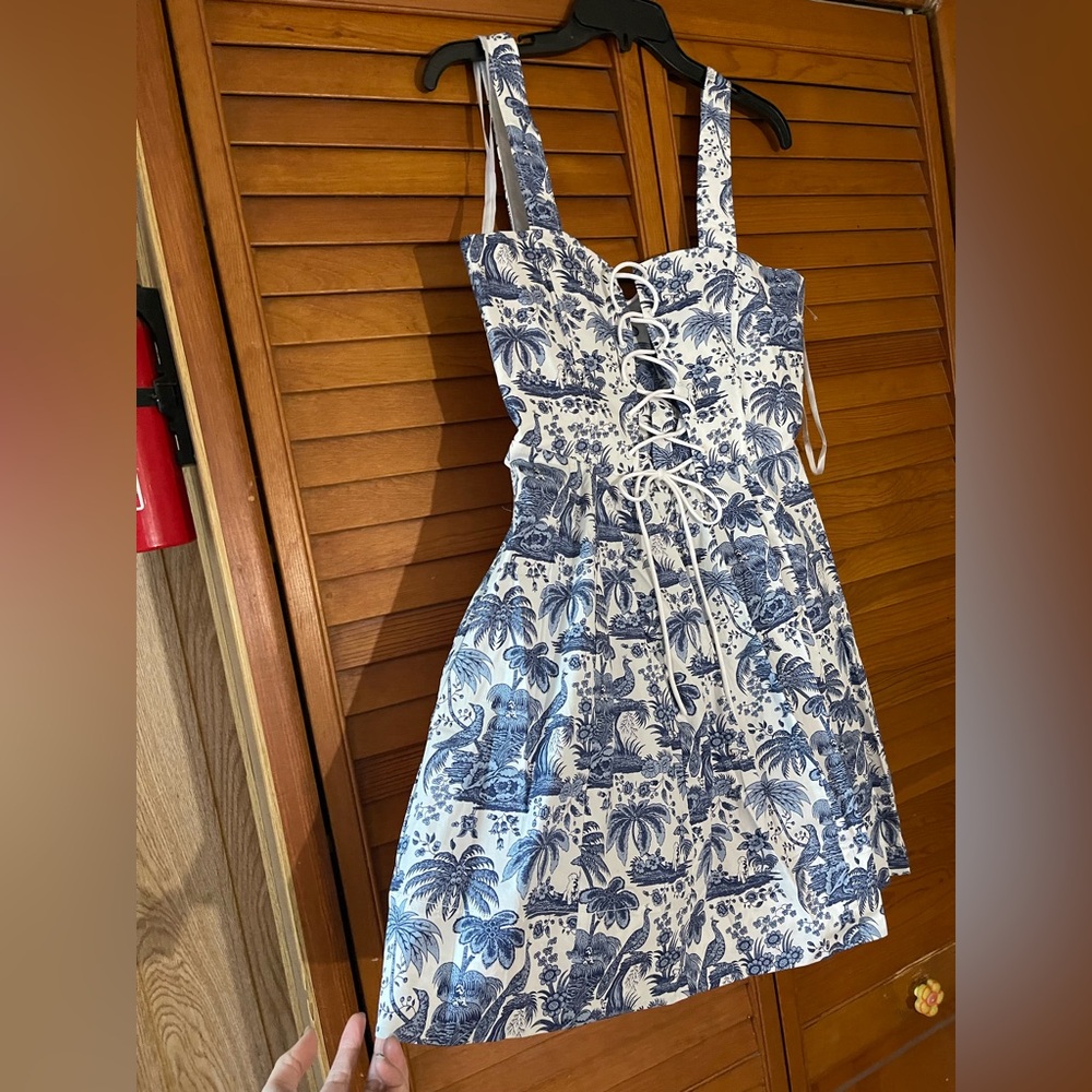 Staud Mini Sutton Dress. Size 12 Women #217 View 6